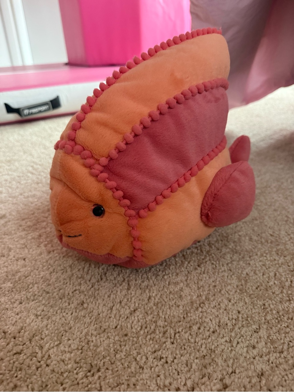 Jelly cat plush - Orange and Pink Fish new